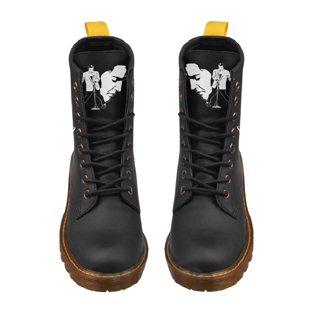 ELVIS High Grade PU Leather Martin Boots For Women Model 402H
