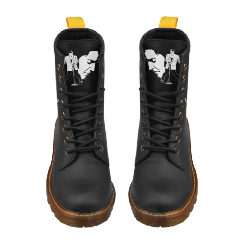 ELVIS High Grade PU Leather Martin Boots For Women Model 402H