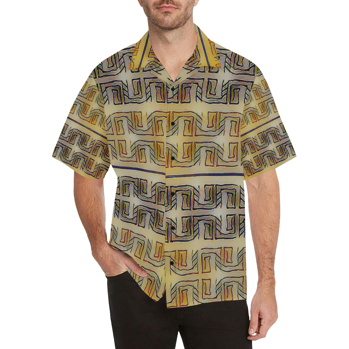Trim4 Hawaiian Shirt (Model T58)