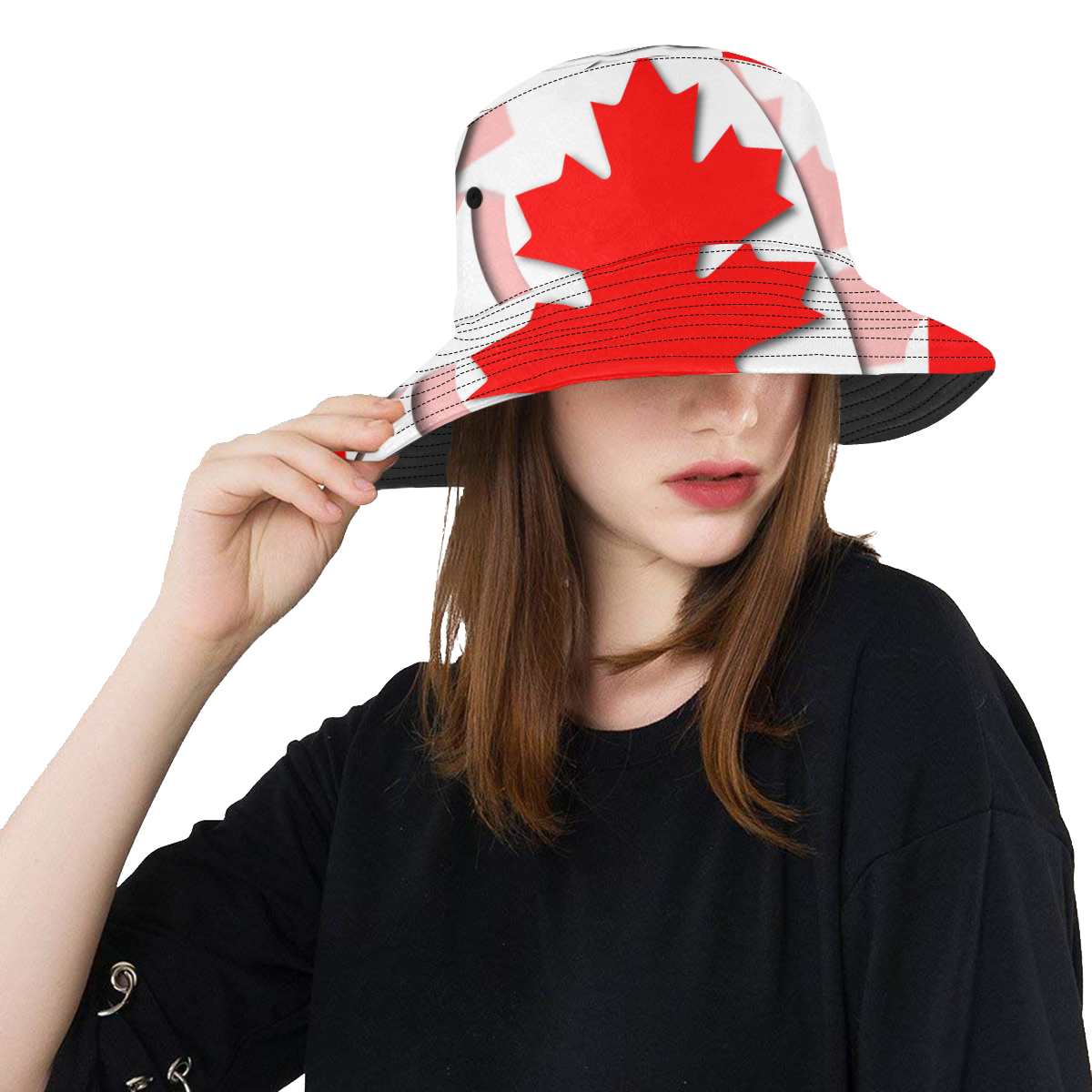 Flag of Canada All Over Print Bucket Hat