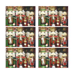 Christmas Nut Crackers Placemat 12’’ x 18’’ (Six Pieces)
