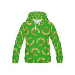 Golden horseshoe All Over Print Hoodie for Kid (USA Size) (Model H13)