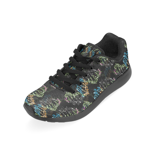 DNA pattern - Biology - Scientist Women's Running Shoes/Large Size (Model 020)