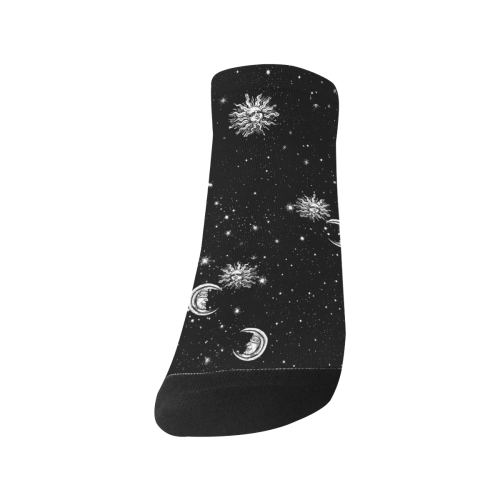 Mystic Stars, Moon and Sun Men's Ankle Socks