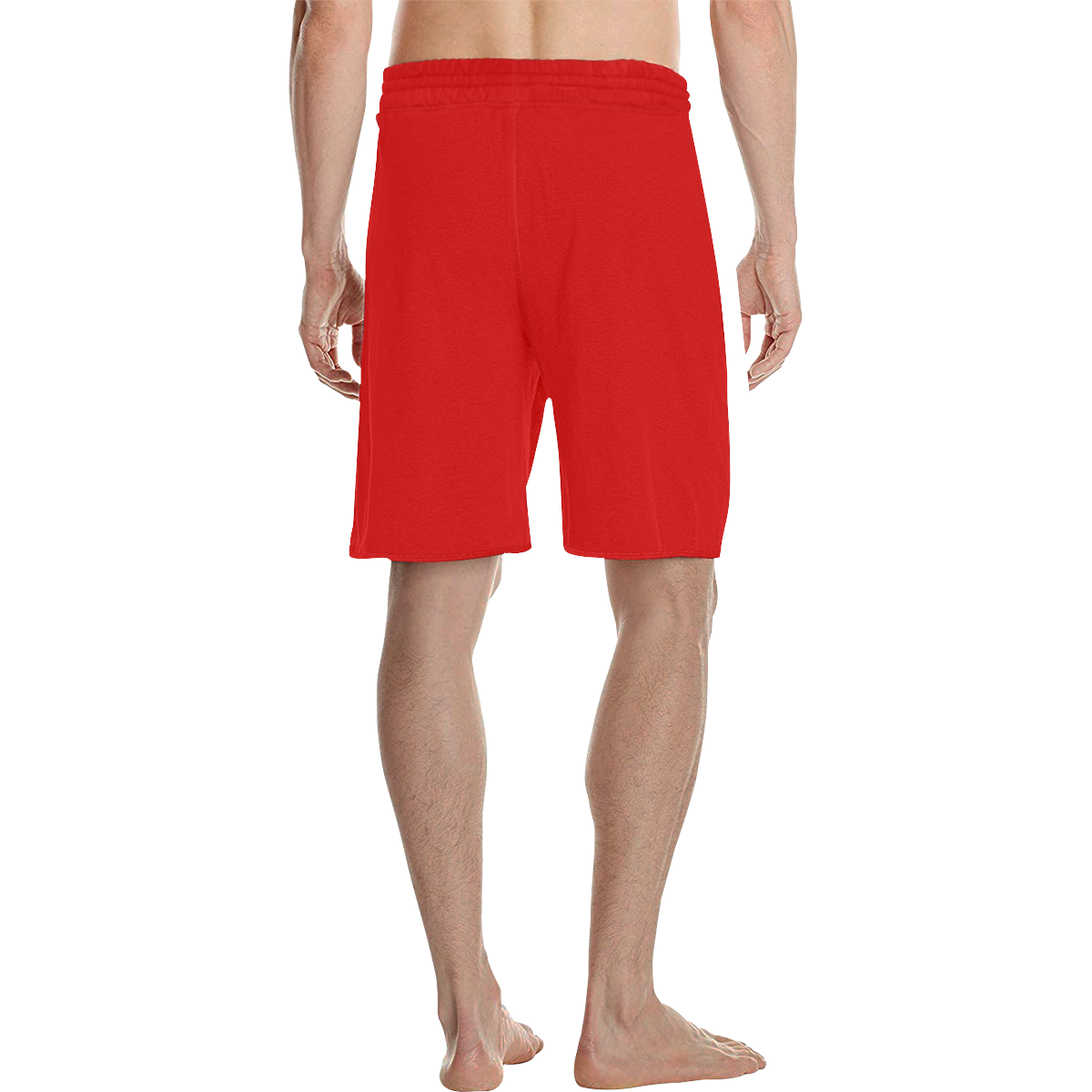 SFT Red Shorts Men's All Over Print Casual Shorts (Model L23)