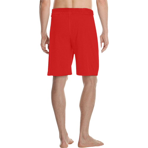 SFT Red Shorts Men's All Over Print Casual Shorts (Model L23)