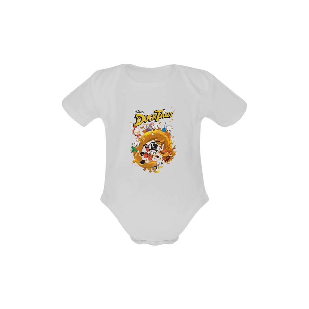 DuckTales Baby Powder Organic Short Sleeve One Piece (Model T28)
