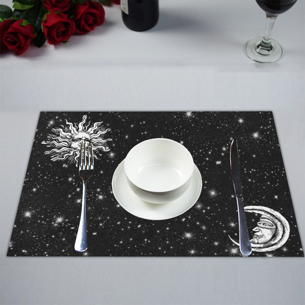 Mystic Sun and Moon Placemat 14’’ x 19’’