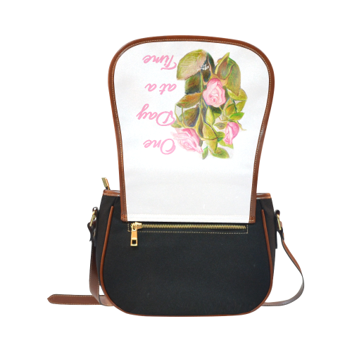 One Day at a Time Saddle Bag/Small (Model 1649) Full Customization