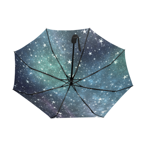 Stars Universe - Starry Sky In The Night 1 Anti-UV Auto-Foldable Umbrella (Underside Printing) (U06)