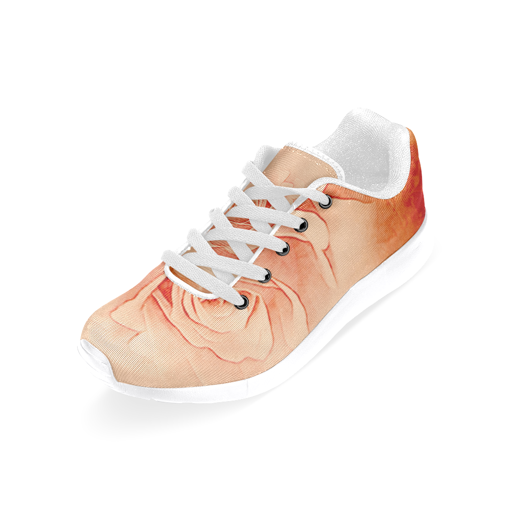 Beautiful roses Women's Running Shoes/Large Size (Model 020)