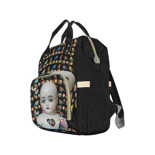 My Creepy Valentine Multi-Function Diaper Backpack/Diaper Bag (Model 1688)