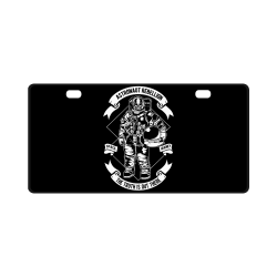 Astronaut Rebellion The Truth Is Out There License Plate