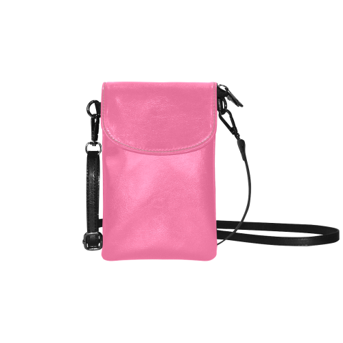 color French pink Small Cell Phone Purse (Model 1711)