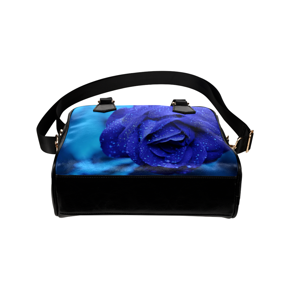 Blue rose Shoulder Handbag (Model 1634)