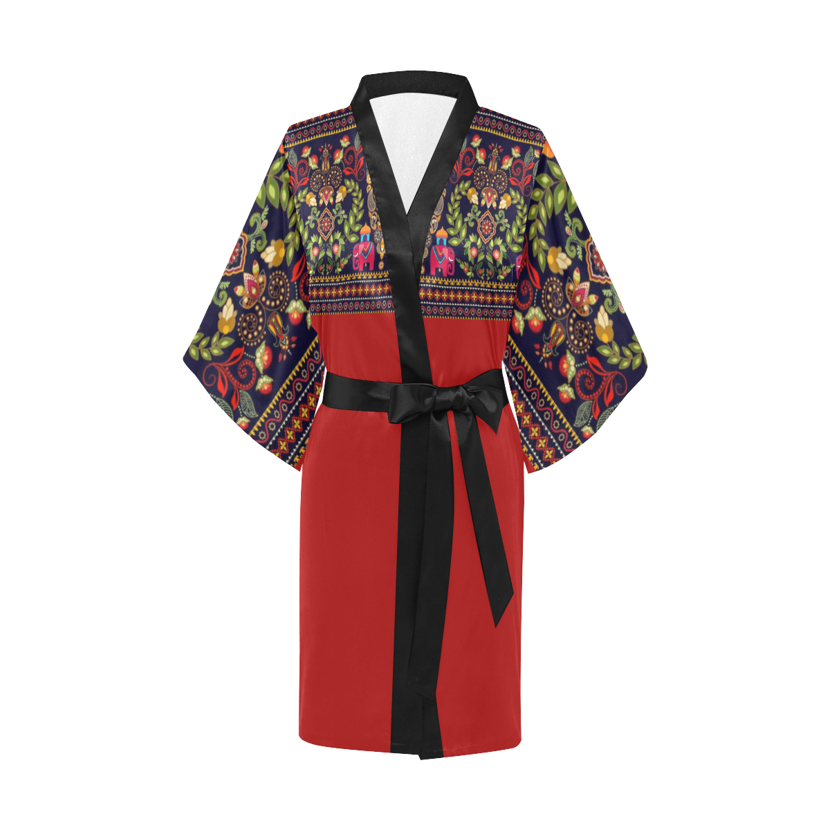 Indian Seamless Pattern  2 Kimono Robe