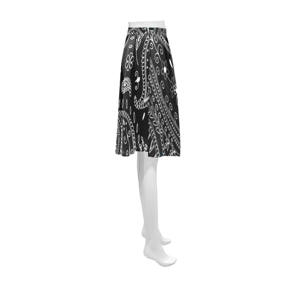 PAISLEY 7 Athena Women's Short Skirt (Model D15)