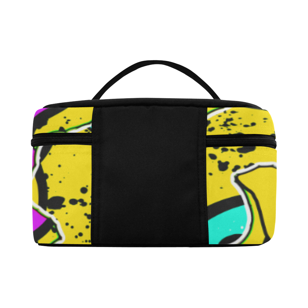 Shapes on a yellow background Lunch Bag/Large (Model 1658)