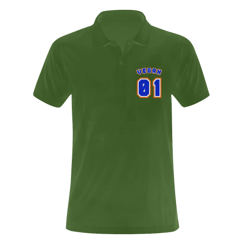 No. 1 Vegan Men's Polo Shirt (Model T24)