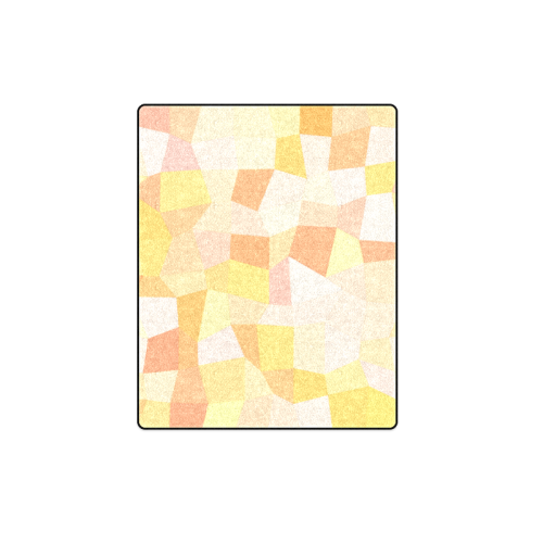 Yellow Gold Mosaic Blanket 40"x50"