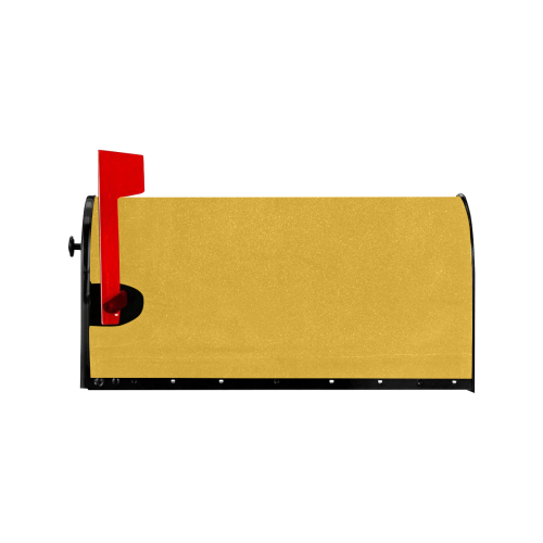 color goldenrod Mailbox Cover