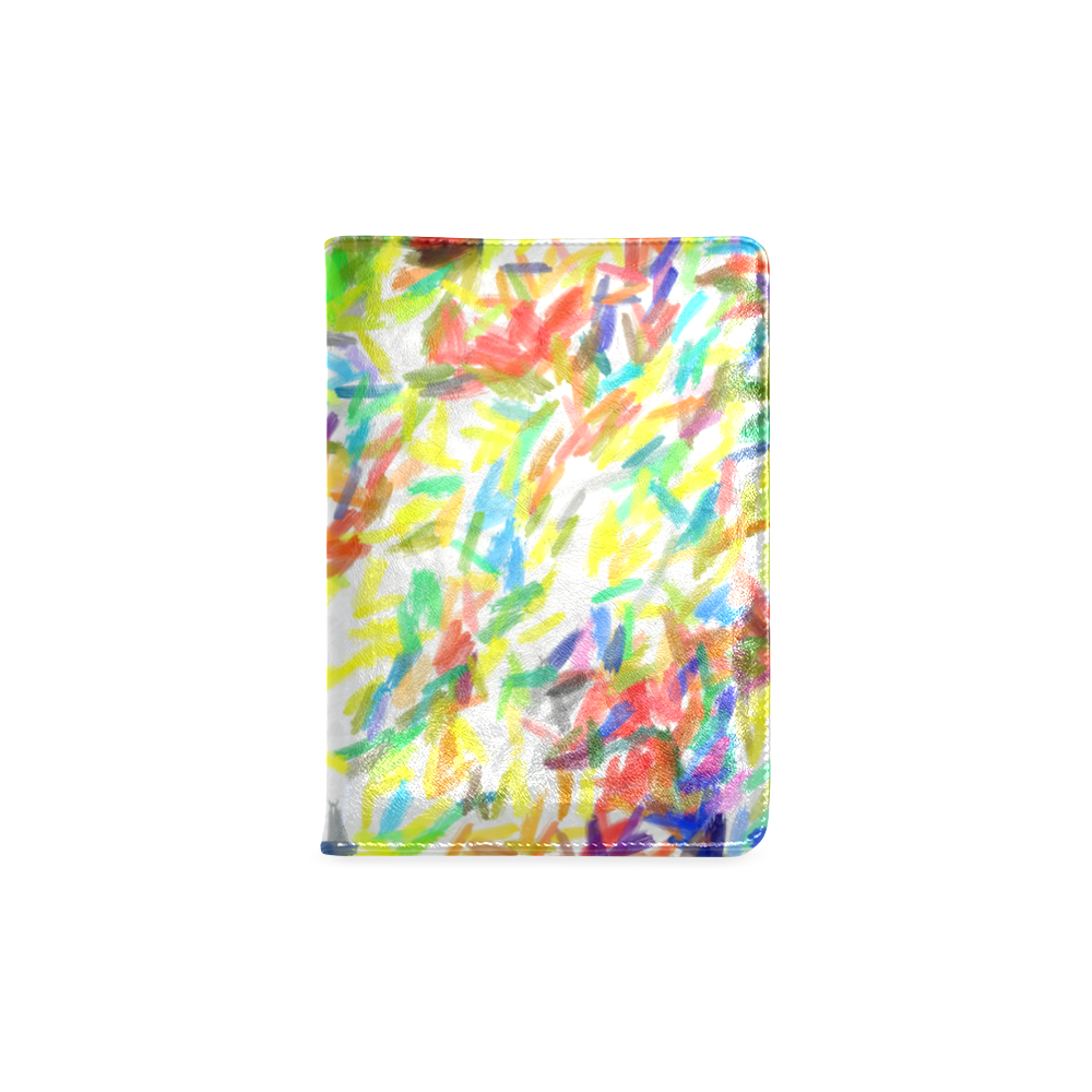 Colorful brush strokes Custom NoteBook A5