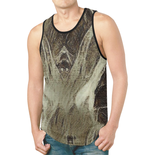 Fang'em. New All Over Print Tank Top for Men (Model T46)