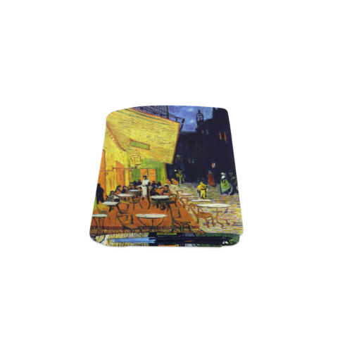 Vincent Willem van Gogh - Cafe Terrace at Night Blanket 40"x50"
