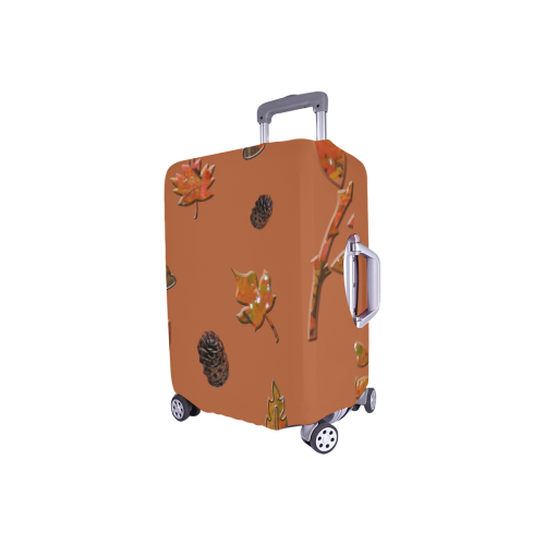 Leaves Pine Cones Luggage Cover/Small 18"-21"