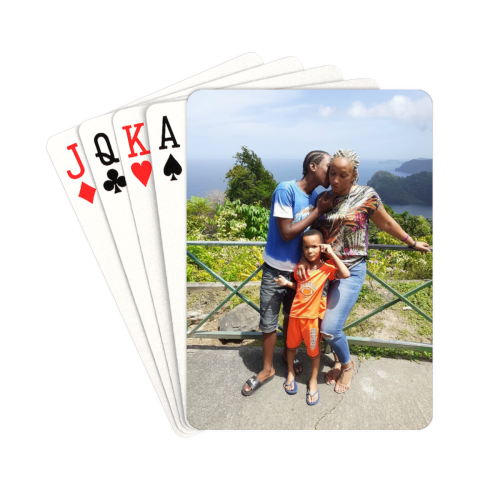 Custom Family Playing Cards 2.5"x3.5"