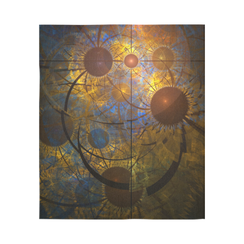 Signs in the Heavens Cotton Linen Wall Tapestry 51"x 60"