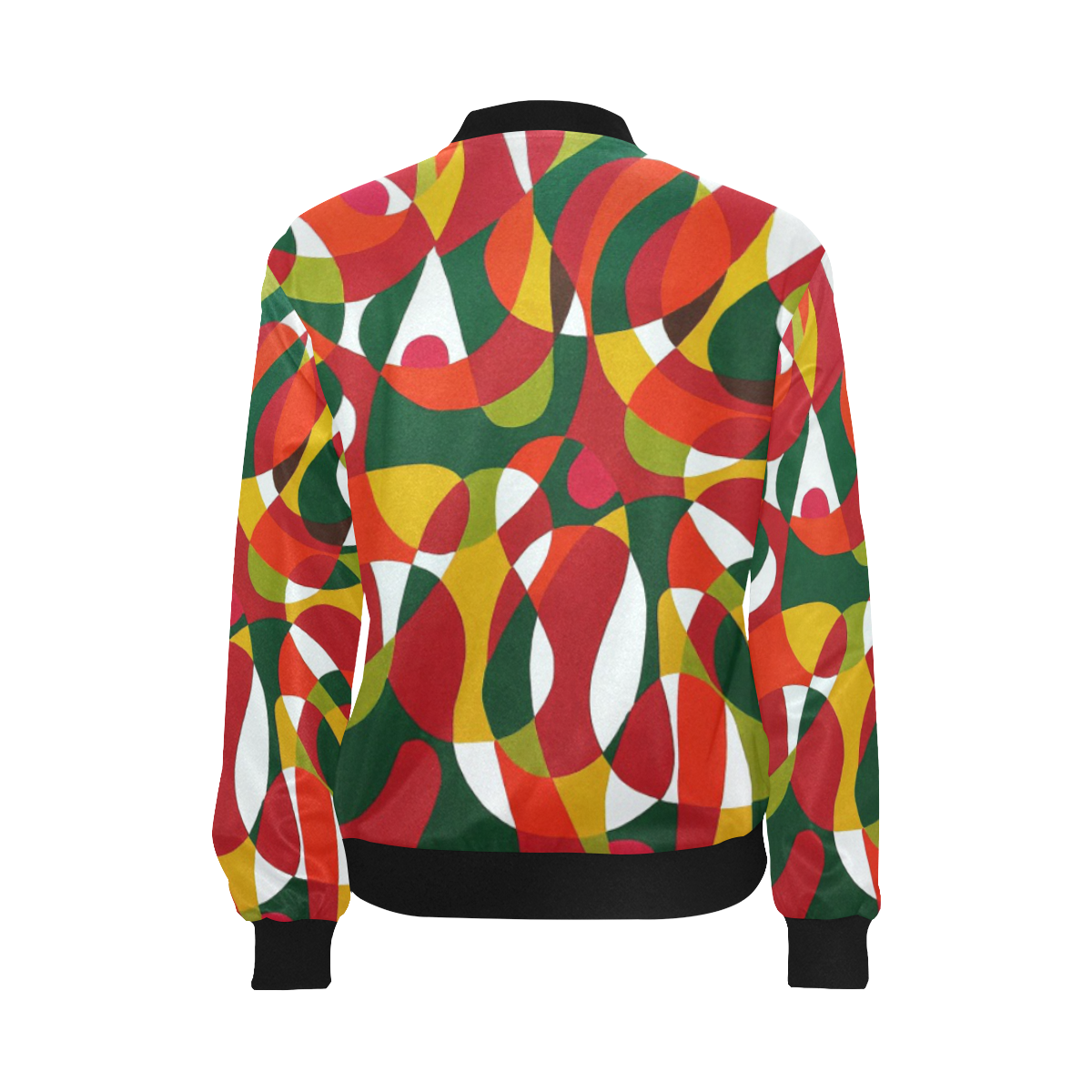 Vita All Over Print Bomber Jacket for Women (Model H36)