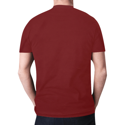 Crimson Tee New All Over Print T-shirt for Men (Model T45)