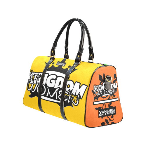 Yellow/Orange/Neon Green New Waterproof Travel Bag/Large (Model 1639)