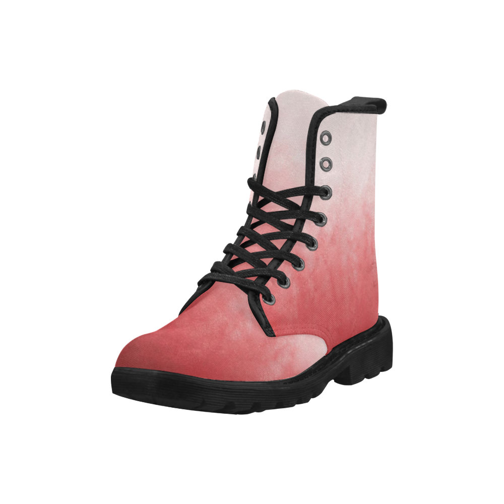 Crimson mist Martin Boots for Women (Black) (Model 1203H)