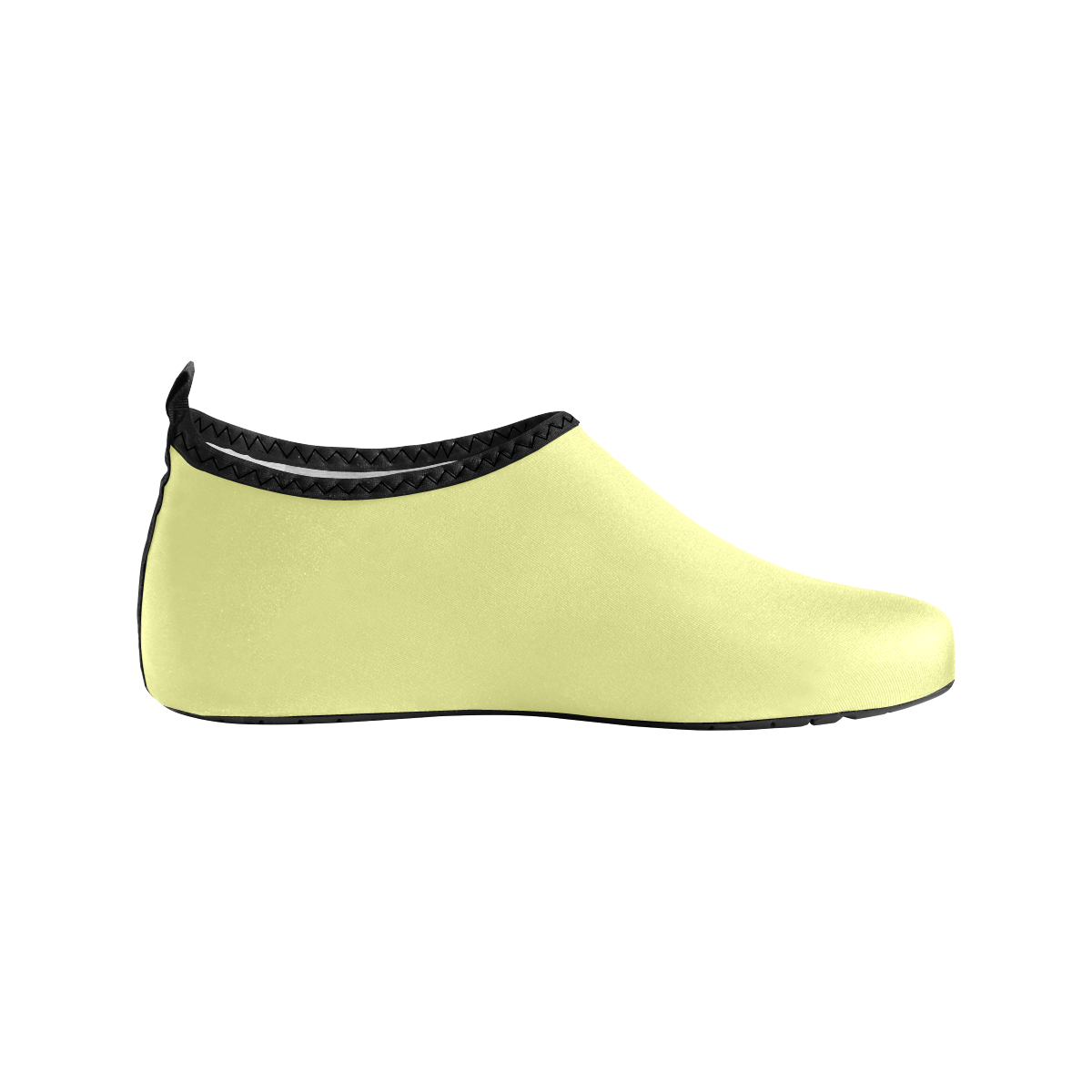 color canary yellow Men's Slip-On Water Shoes (Model 056)