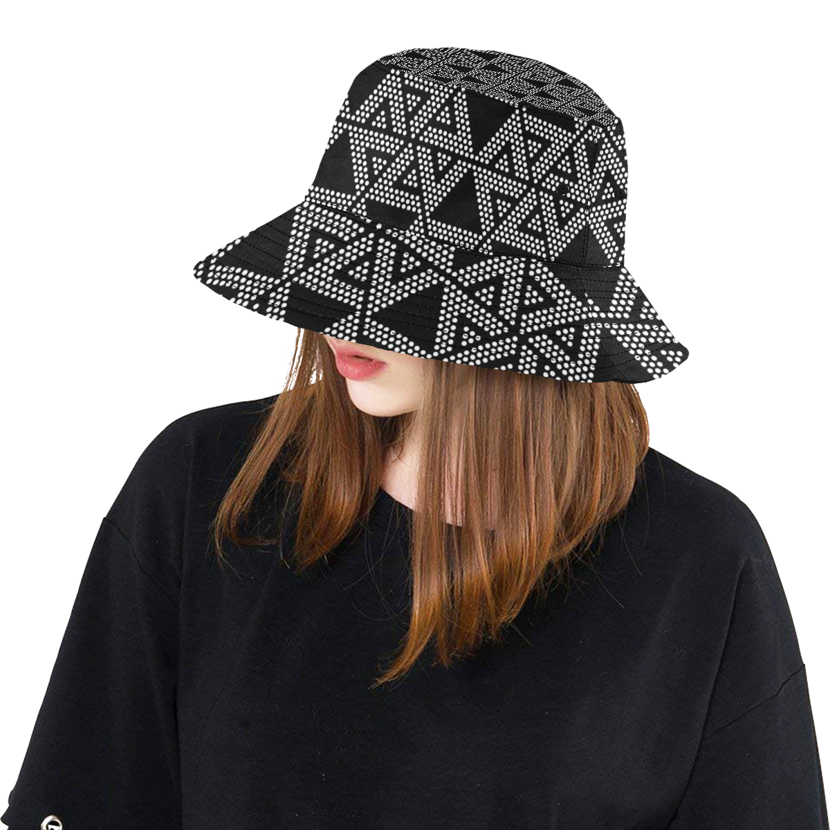 Polka Dots Party All Over Print Bucket Hat