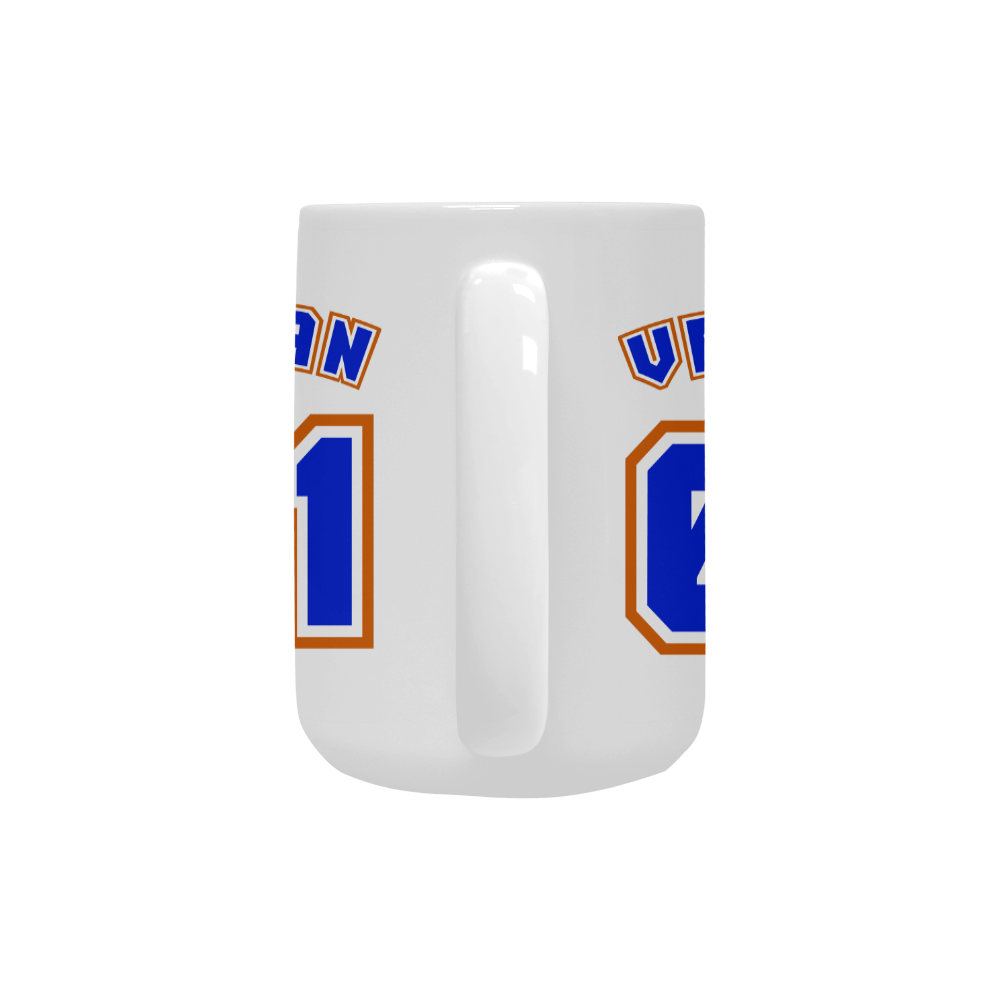 No. 1 Vegan Custom Ceramic Mug (15OZ)