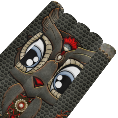 Funny steampunk owl Gift Wrapping Paper 58"x 23" (5 Rolls)