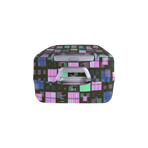 small geo fun B by JamColors Luggage Cover/Large 26"-28"