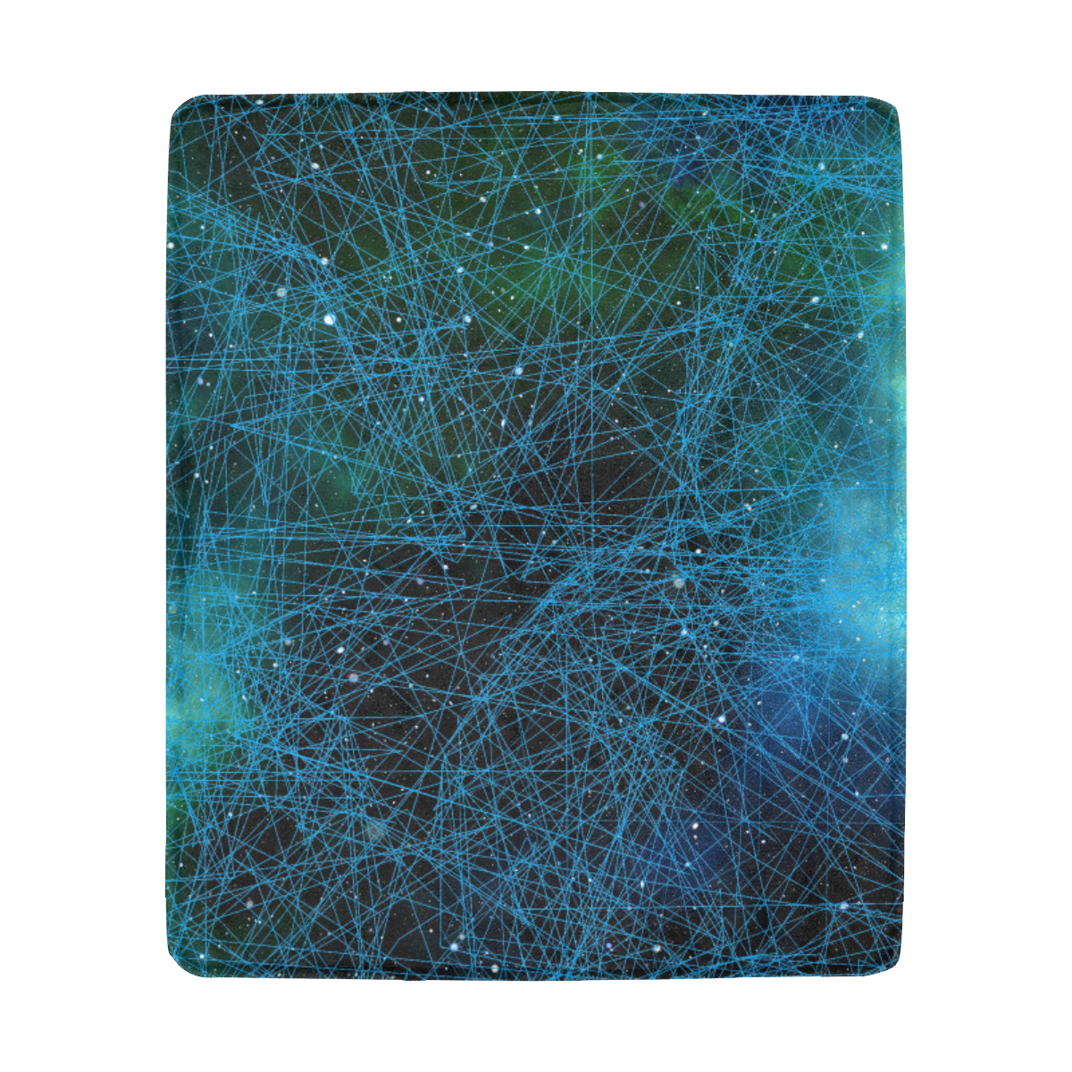 System Network Connection Ultra-Soft Micro Fleece Blanket 50"x60"