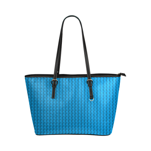 PLASTIC Leather Tote Bag/Small (Model 1651)