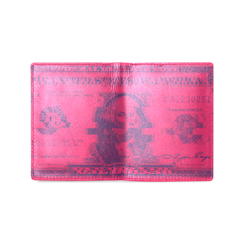 dollar Men's Leather Wallet (Model 1612)