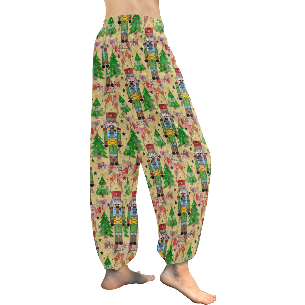 Nutcracker Dream by Nico Bielow Women's All Over Print Harem Pants (Model L18)