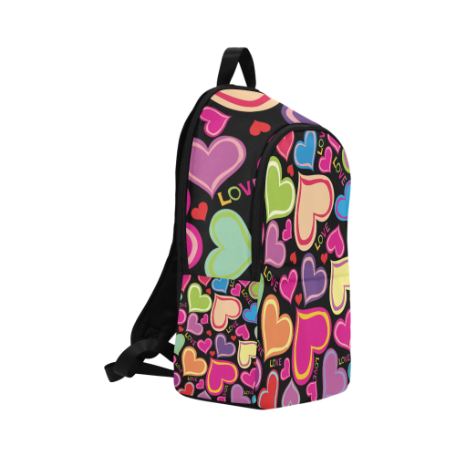 Cuteheart Fabric Backpack for Adult (Model 1659)