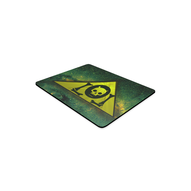 The Lowest of Low Leafy Green Logo in Stars Rectangle Mousepad