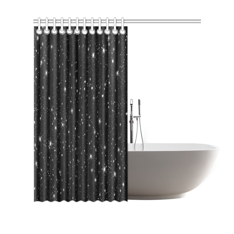 Stars in the Universe Shower Curtain 69"x70"