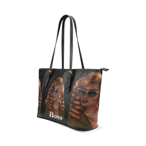Boss Leather Tote Bag/Small (Model 1640)