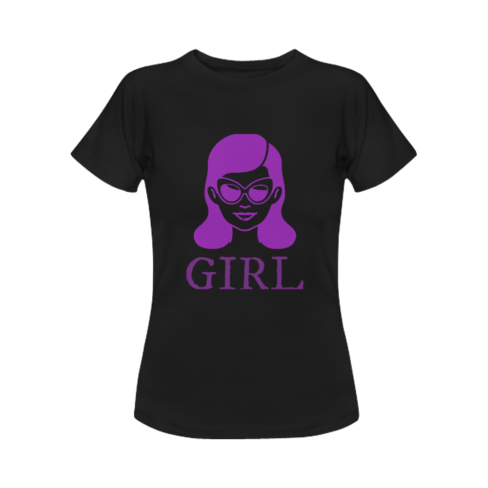 girl Women's T-Shirt in USA Size (Front Printing Only)