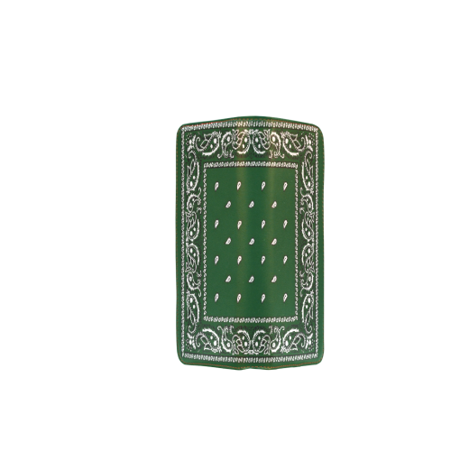 KERCHIEF PATTERN GREEN Women's Clutch Wallet (Model 1637)